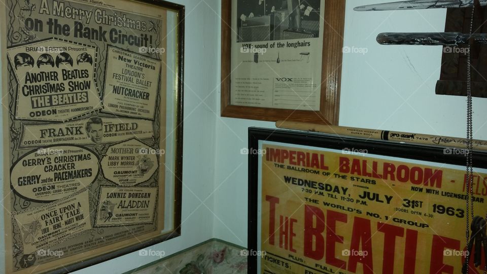 framed rock and roll