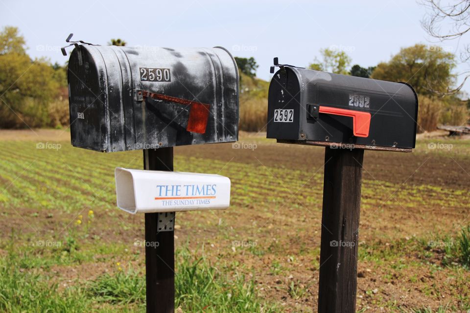 Old mailboxes