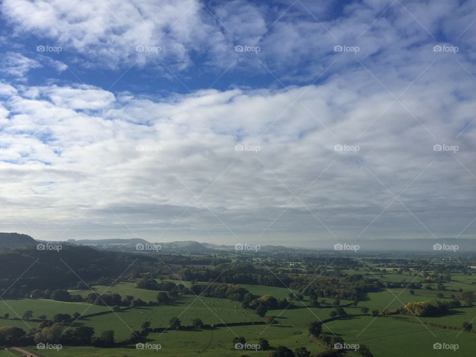 View from Beeston Castle - October 2015