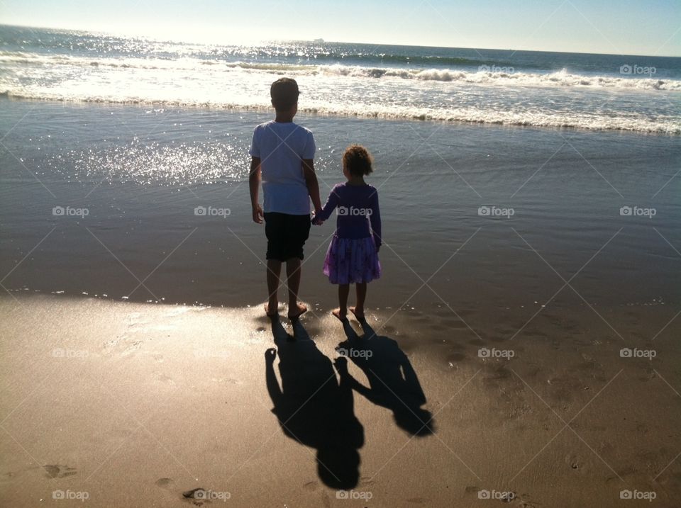 Standing on the shore