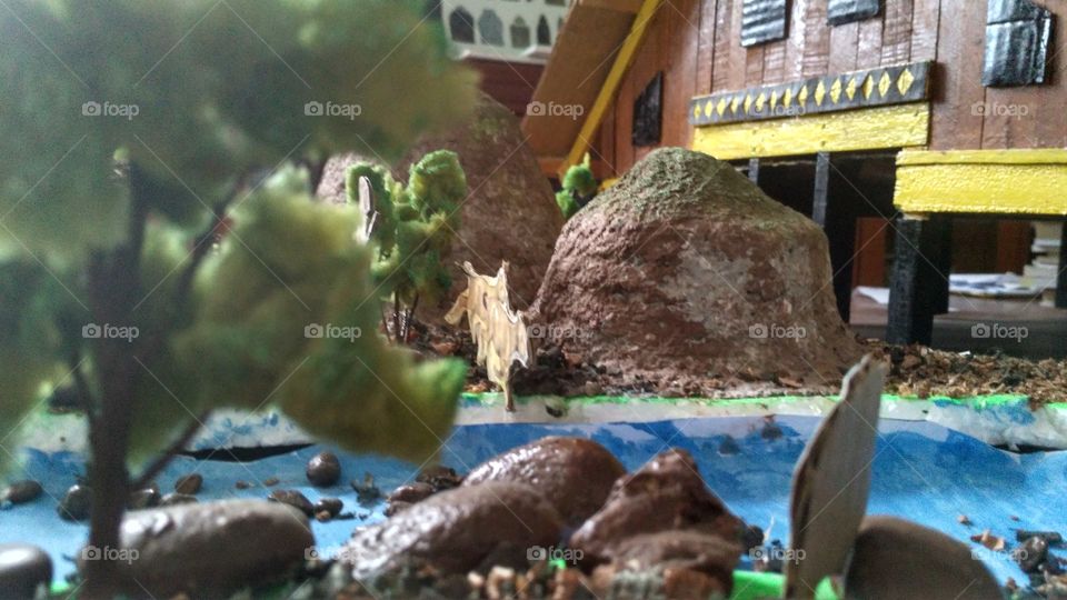 Miniature of Aceh and the environment