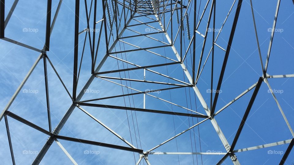 electric wire tower