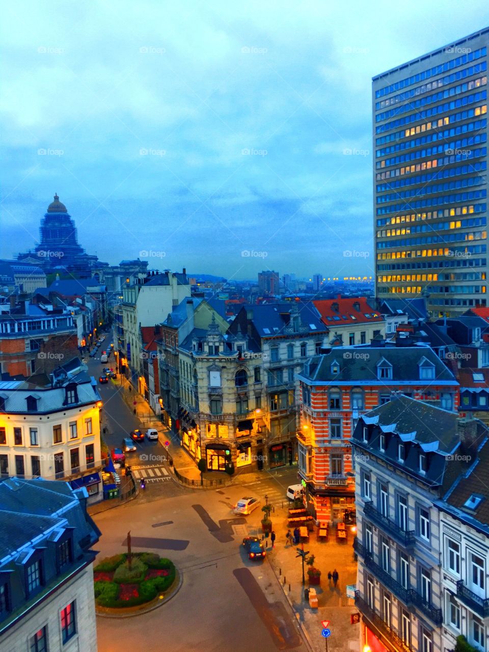 Dawn over Brussels 