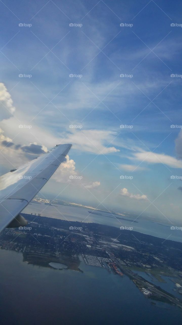 Airplane, Sky, No Person, Travel, Aircraft