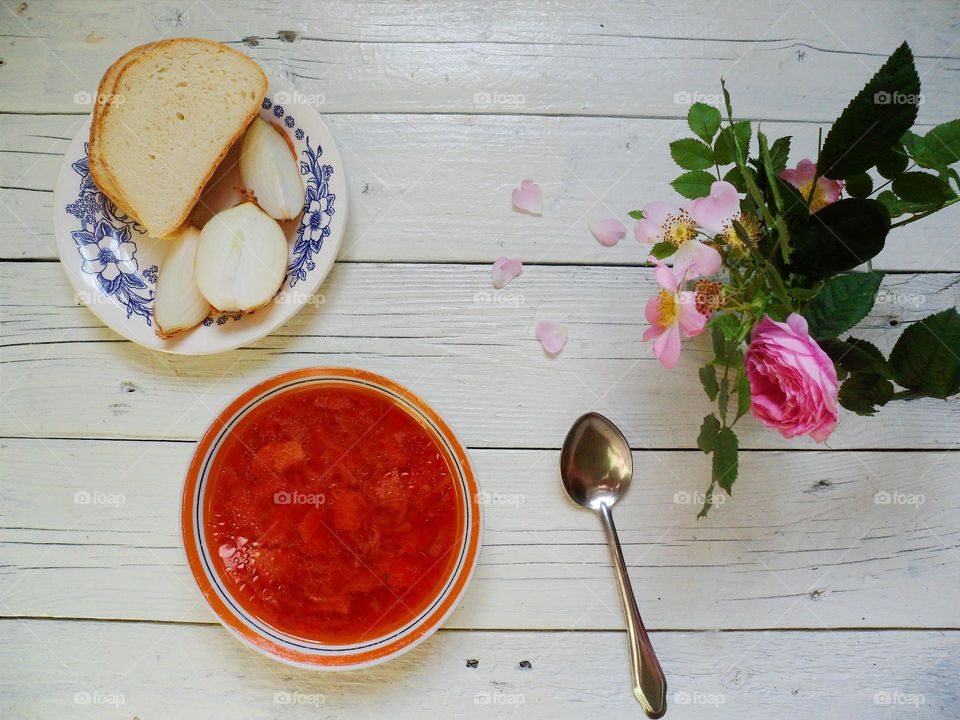 Ukrainian borsch