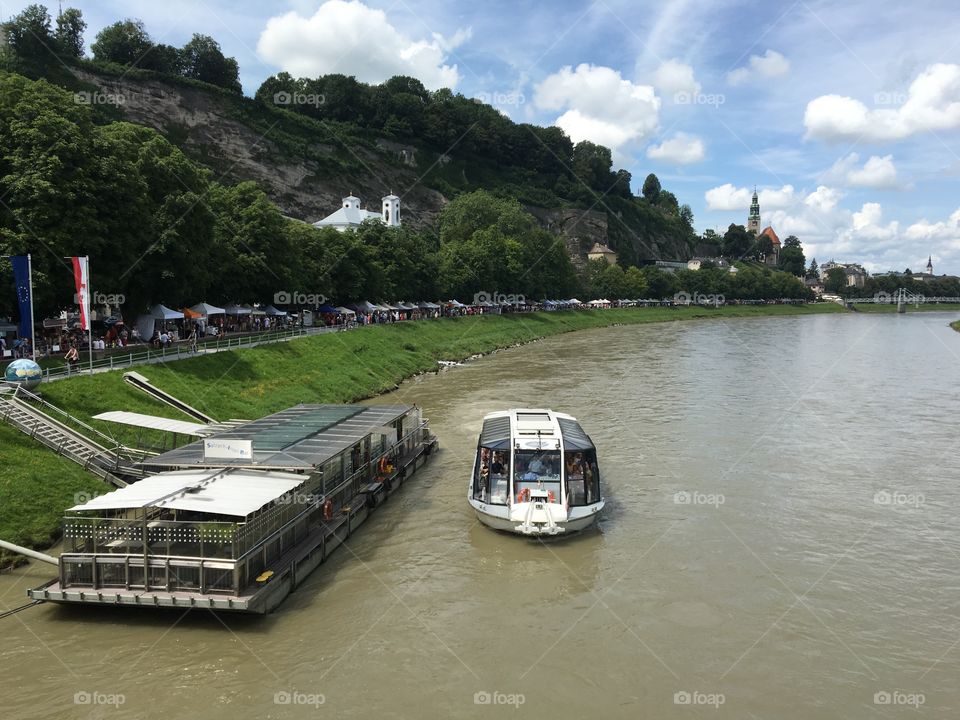 Salzach river