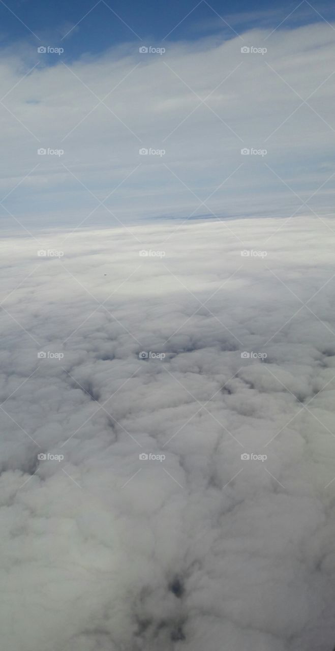 Full frame of clouds