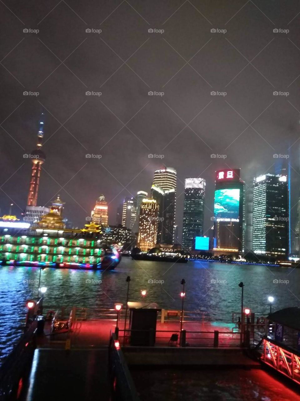 Shanghai Bund South China Harbour