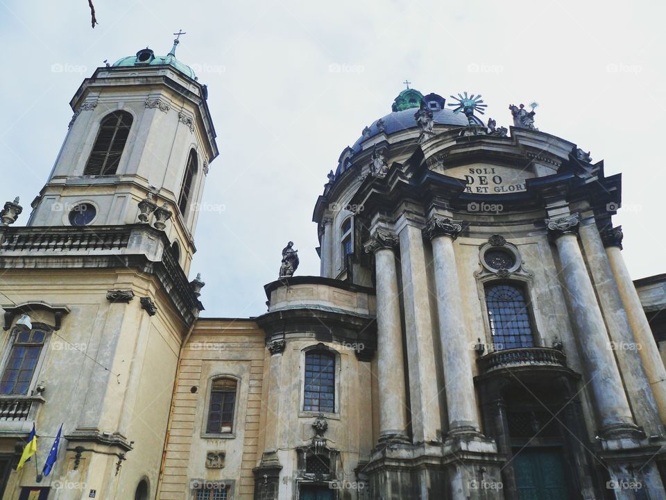 Dominican cathedral and monastery - a cult building in Lviv, one of the most significant monuments of baroque architecture in the city