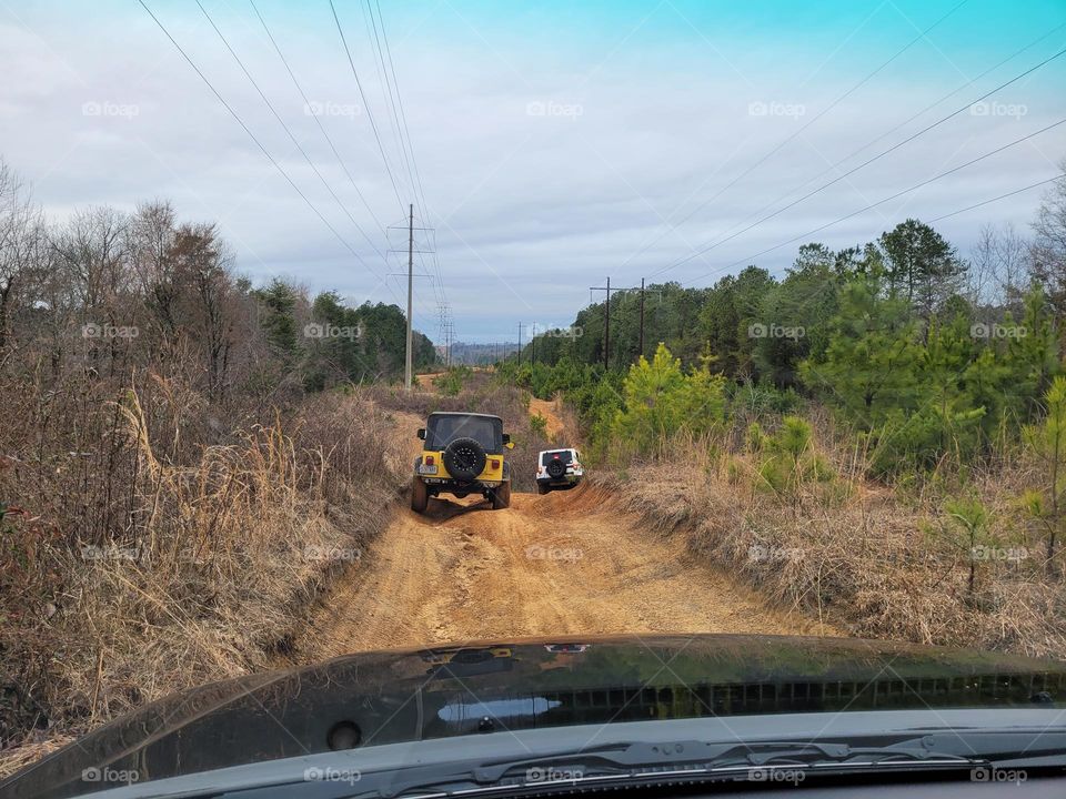 jeep offroading