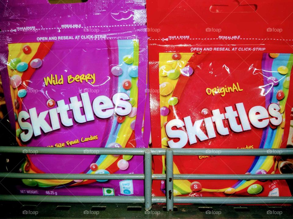 skittles chocolates