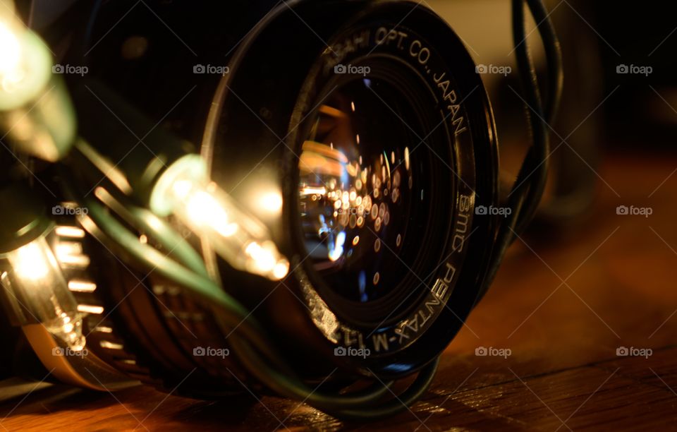 Pentax light lens reflections