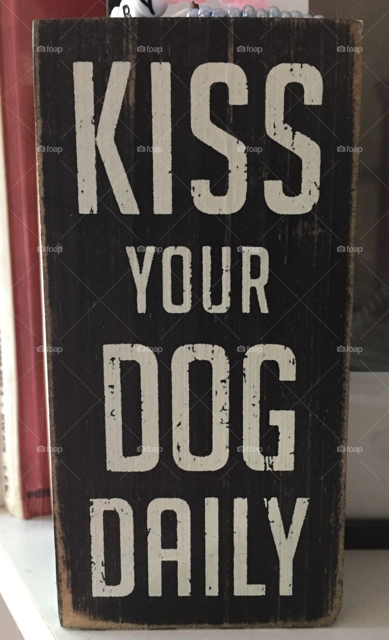 Kiss your Dog Daily