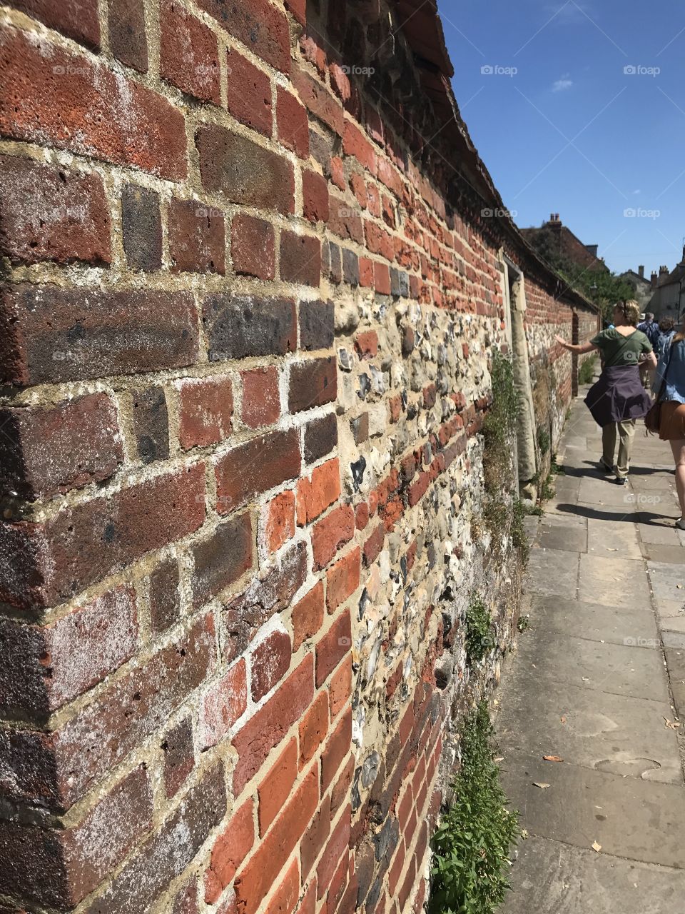 Wall in Salisbury England 