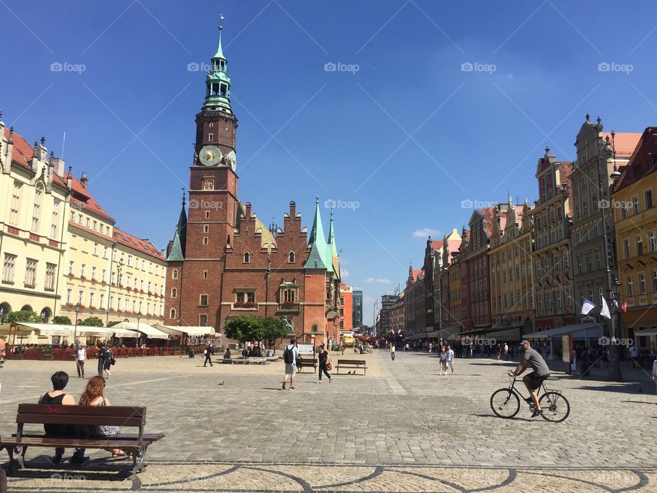 Wroclaw city center