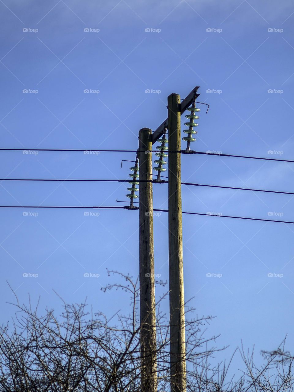 Pylon. Electricity