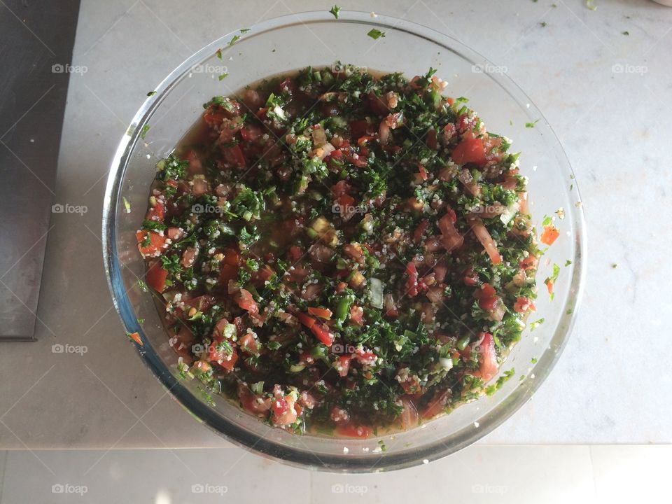 Tabbouleh salad 