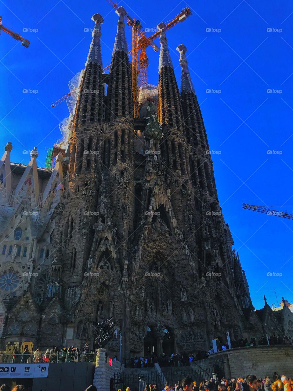 Sagarada familia Barcelona Spain 