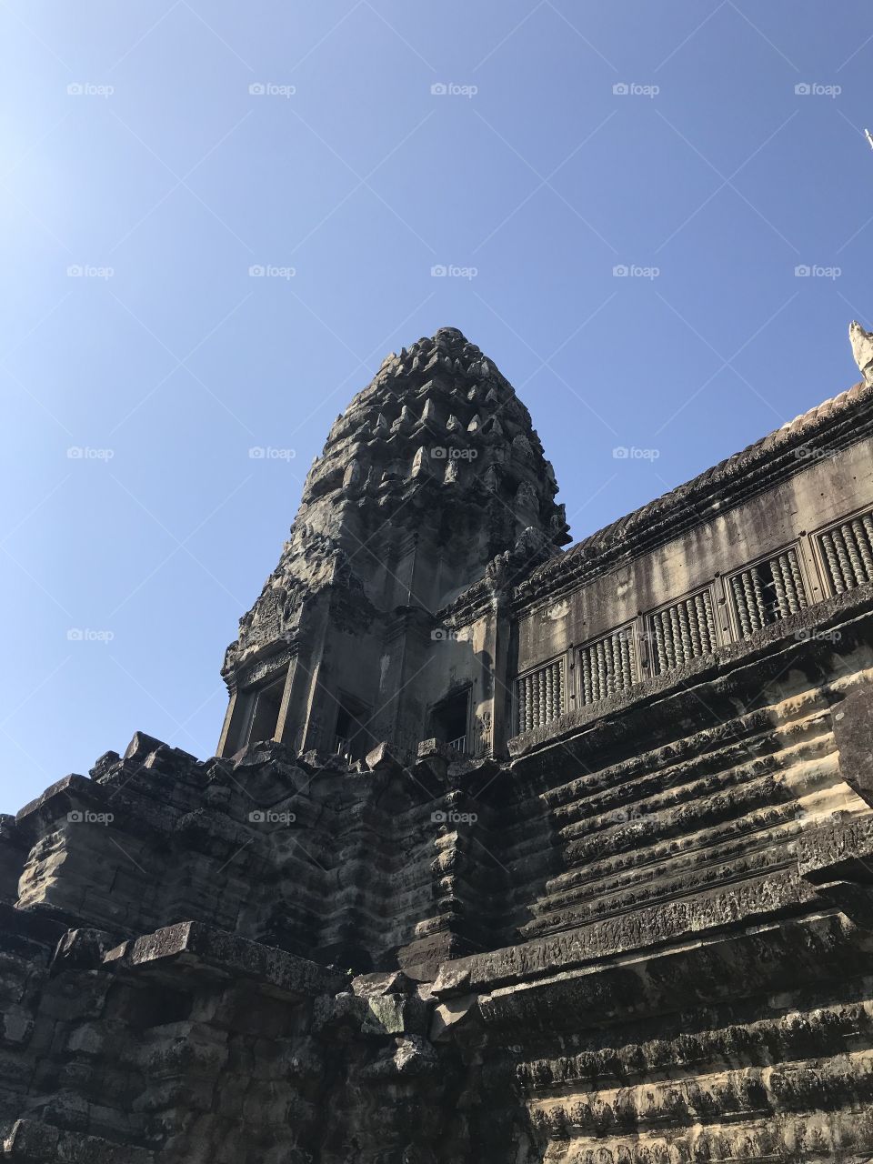 Ancient temple in Angkor Wat, Cambodia 