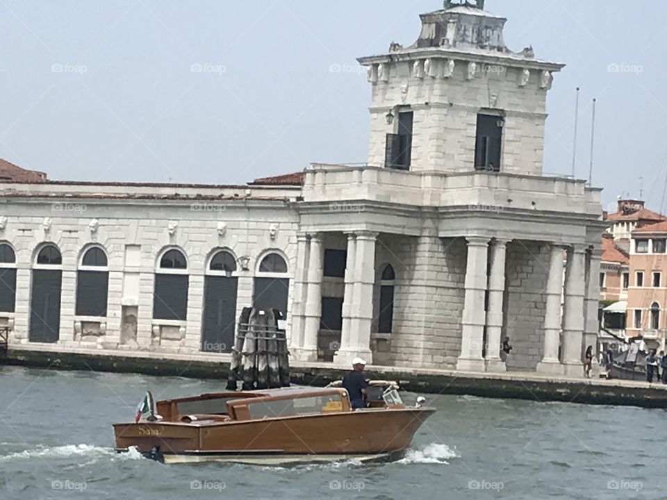 Water Taxi Venice Italy