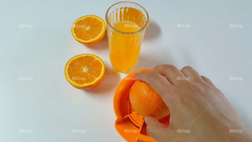 Freshly squeezed juice