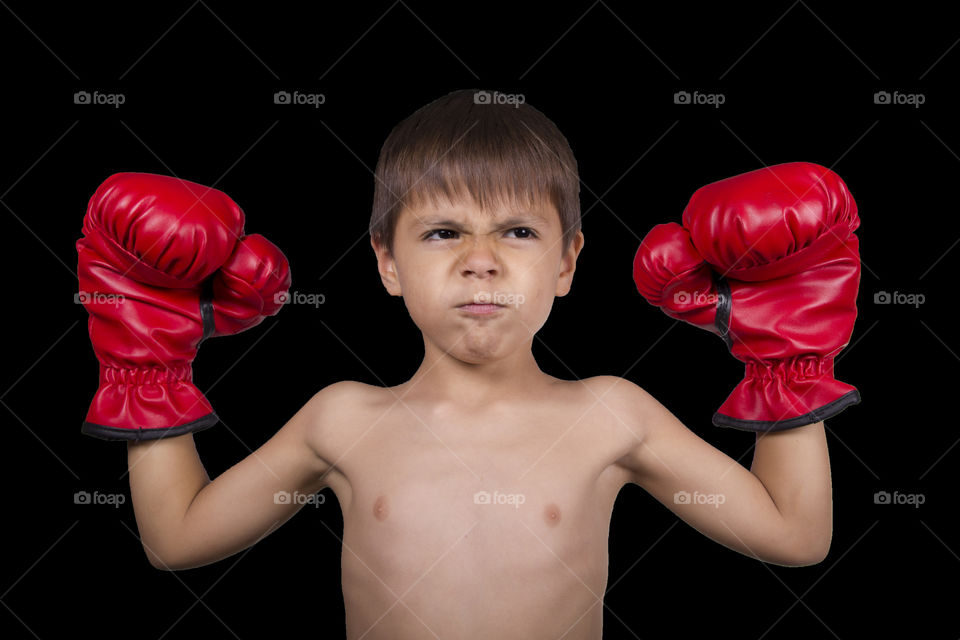 Kid boxing1