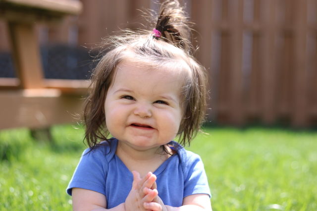 Happy Baby Girl