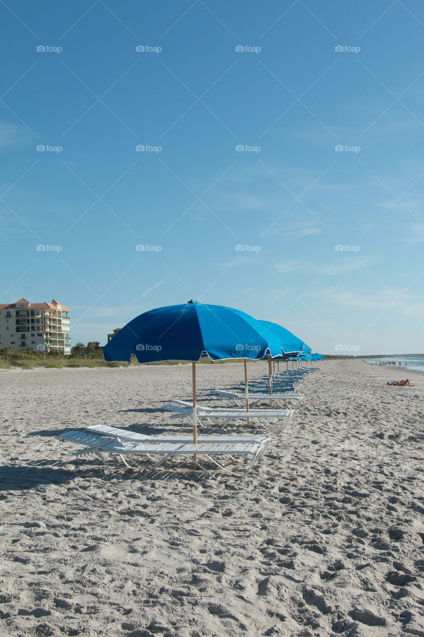 Beach umbrella