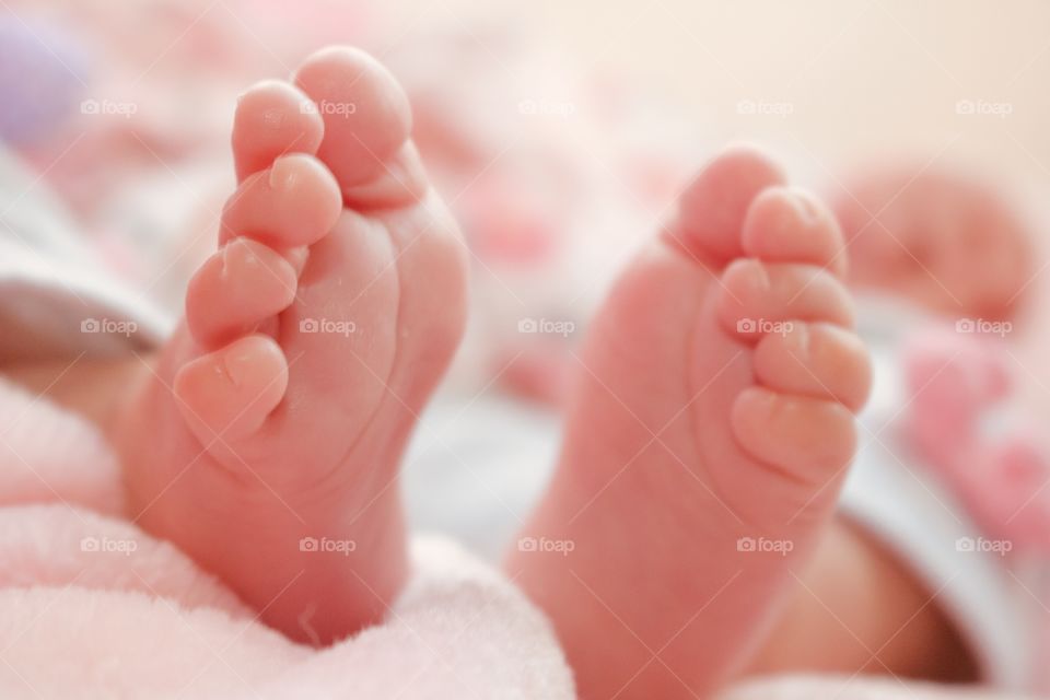 Sweet baby feet