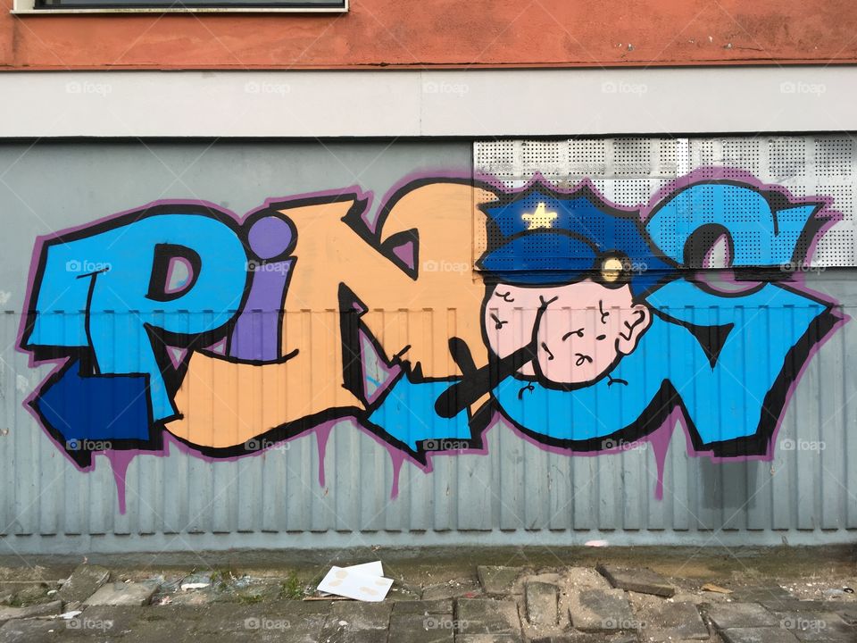 graffiti humor in the netherlands