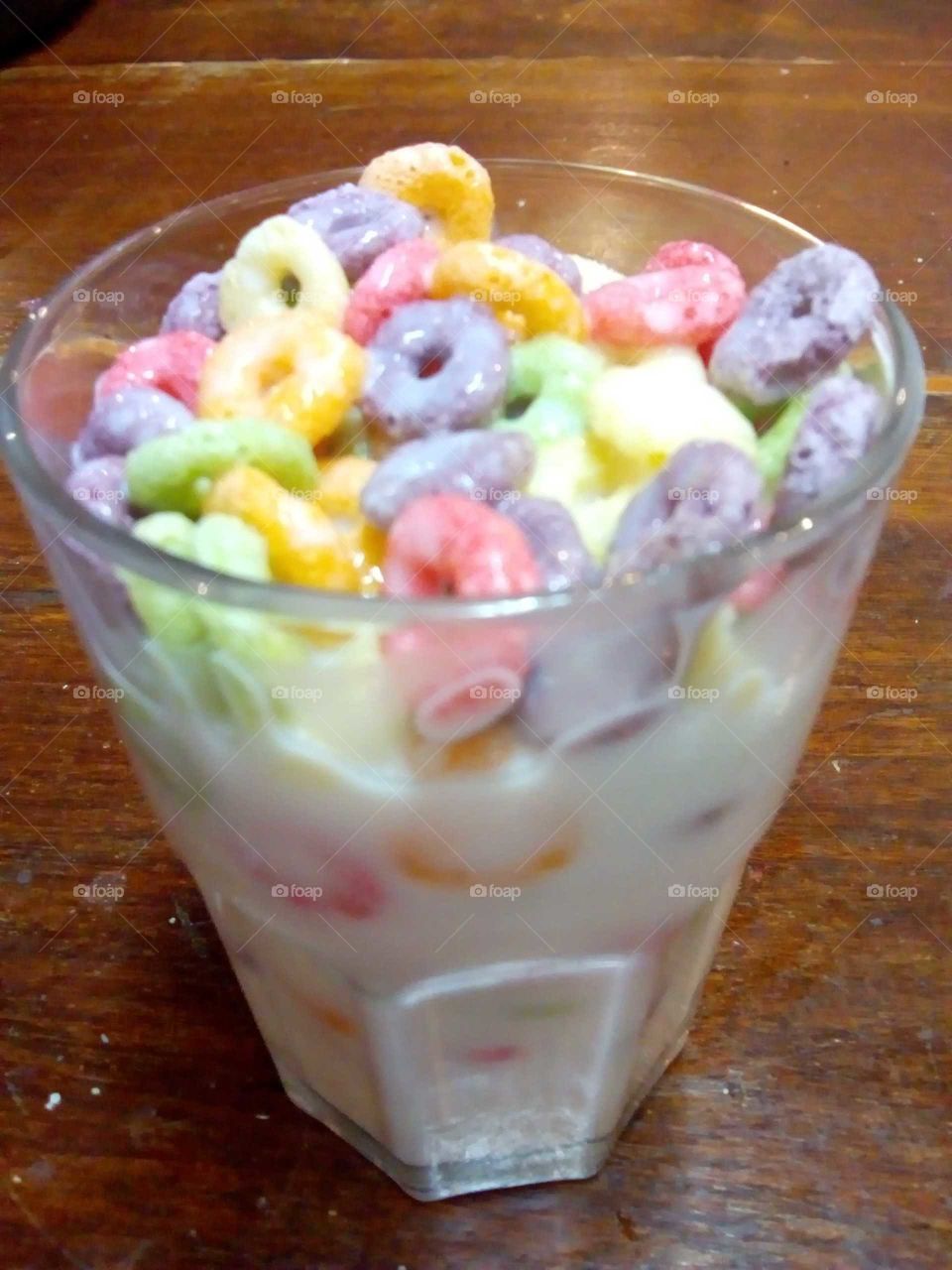 yogurt# postre# colores# alegria#
