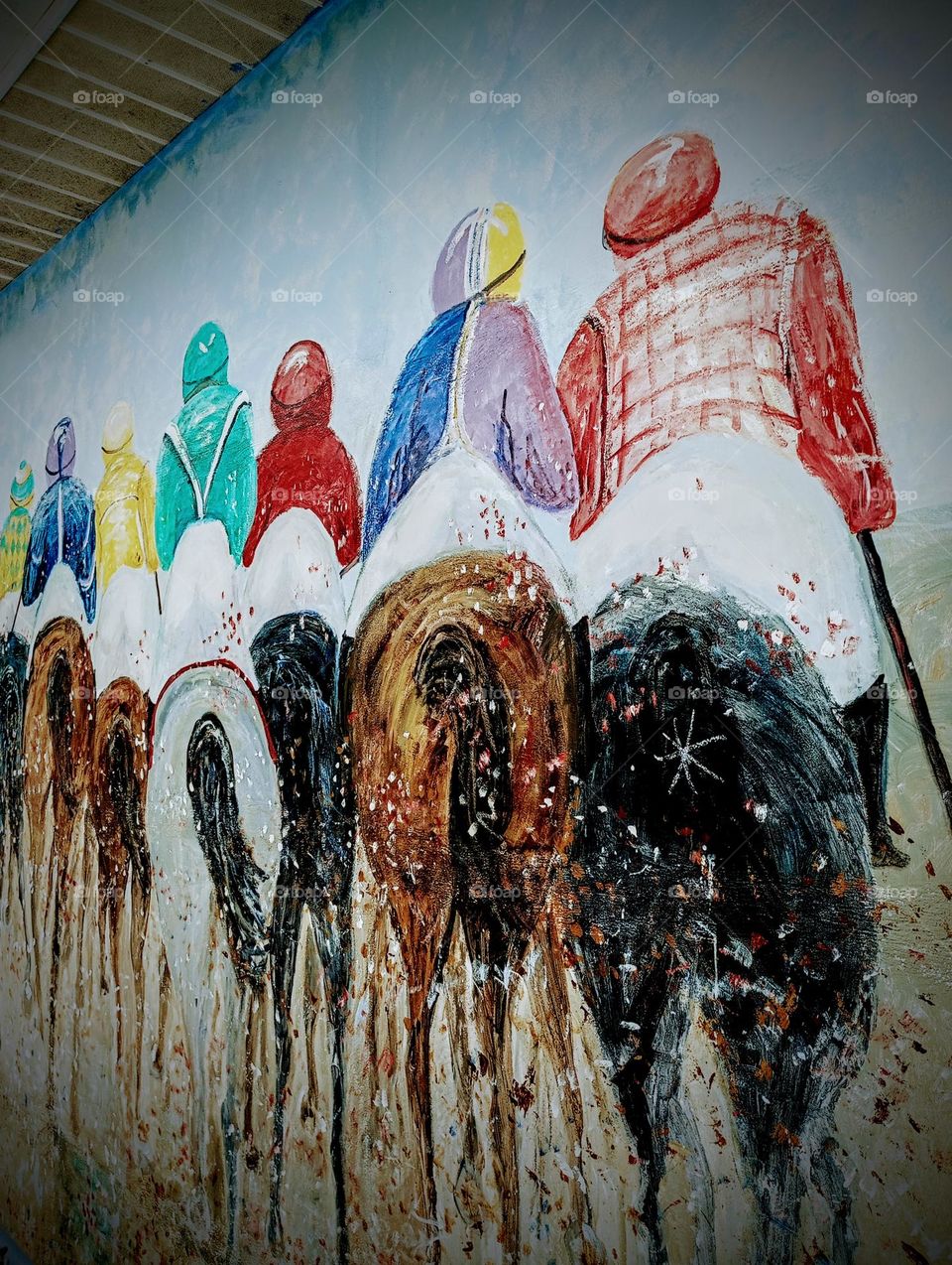 Horse Mural