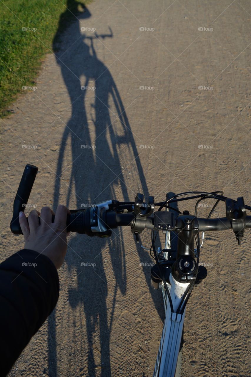 riding bikes, sport time nature landscape, social distance