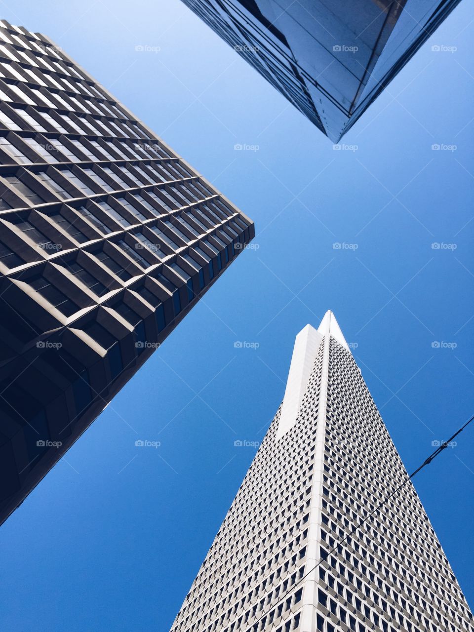 Low angle view of building in san francisco