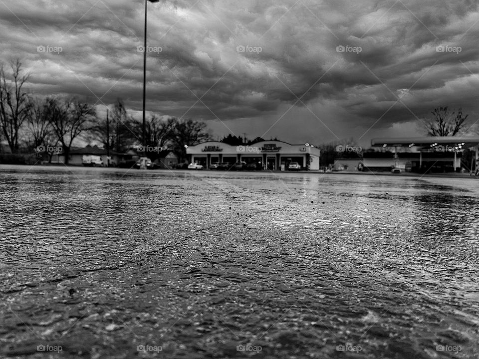 Rain after the storm 