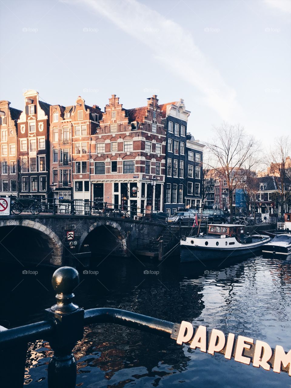 Amsterdam in winter 