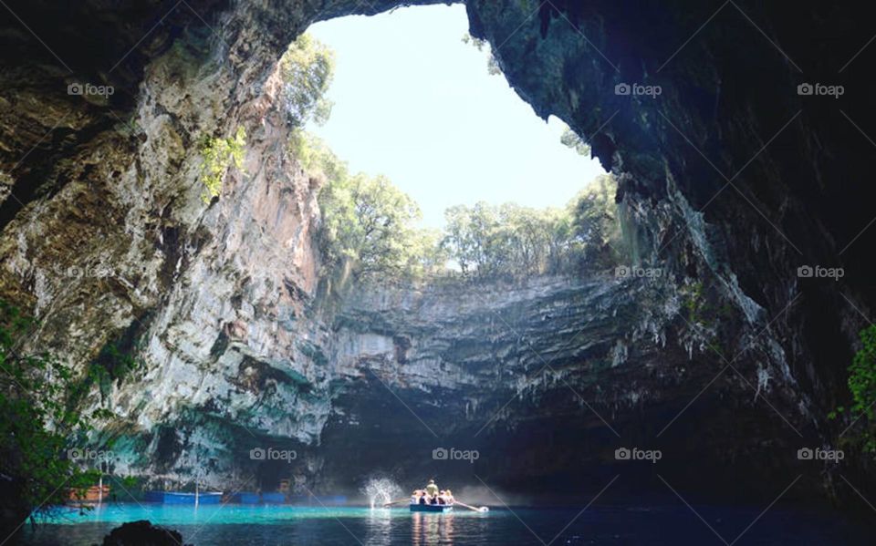 cave in Greece