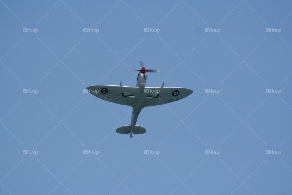 fighter supermarine spitfire wwii by dannytwotaps