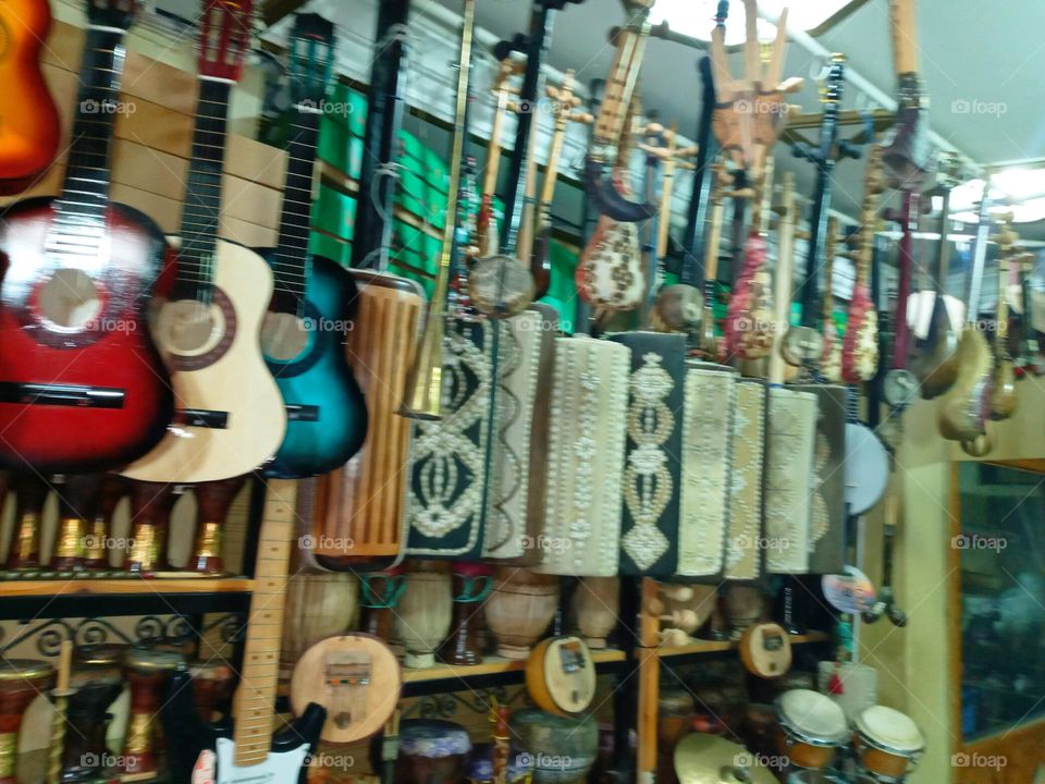 Instruments of the music