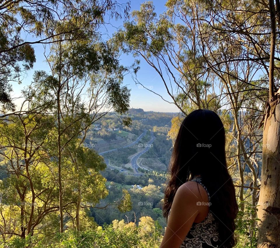 “Looking at the brighter side in from mountains above”