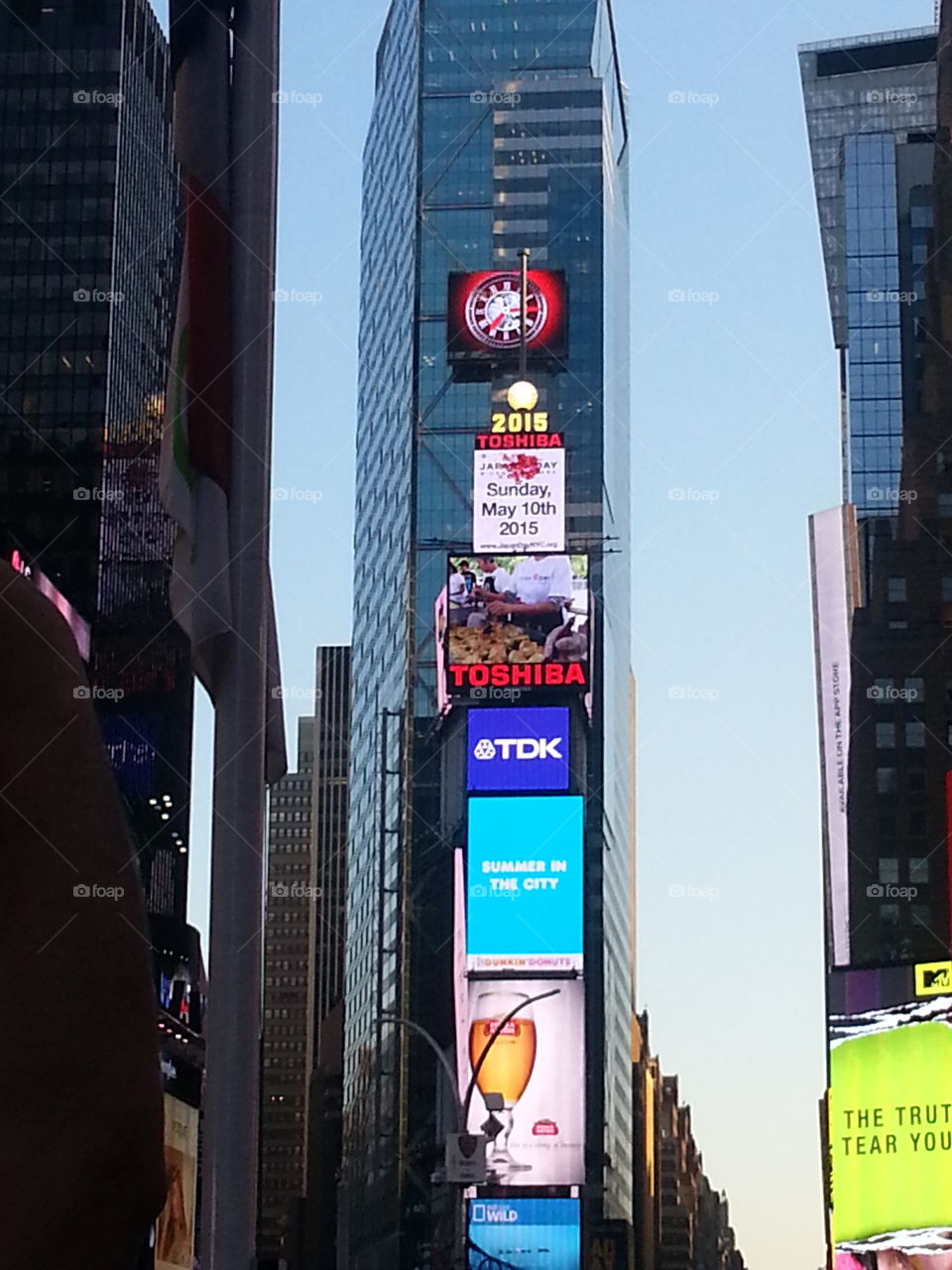 Times Square. day trip