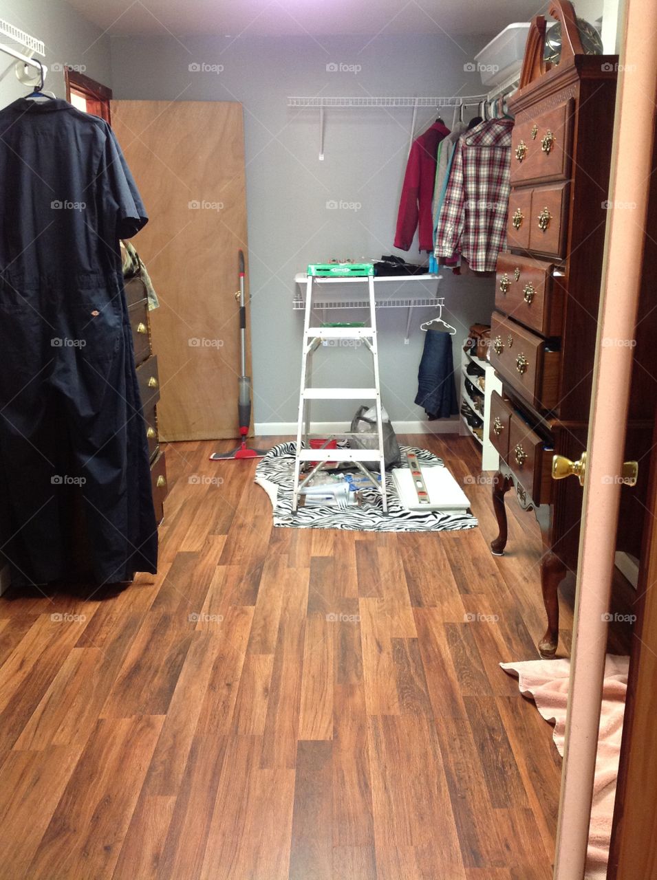Remodeling Storage/Closet Room