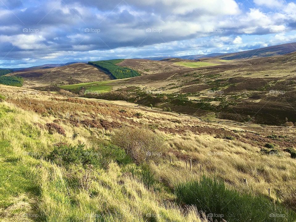 Scottish mountains 