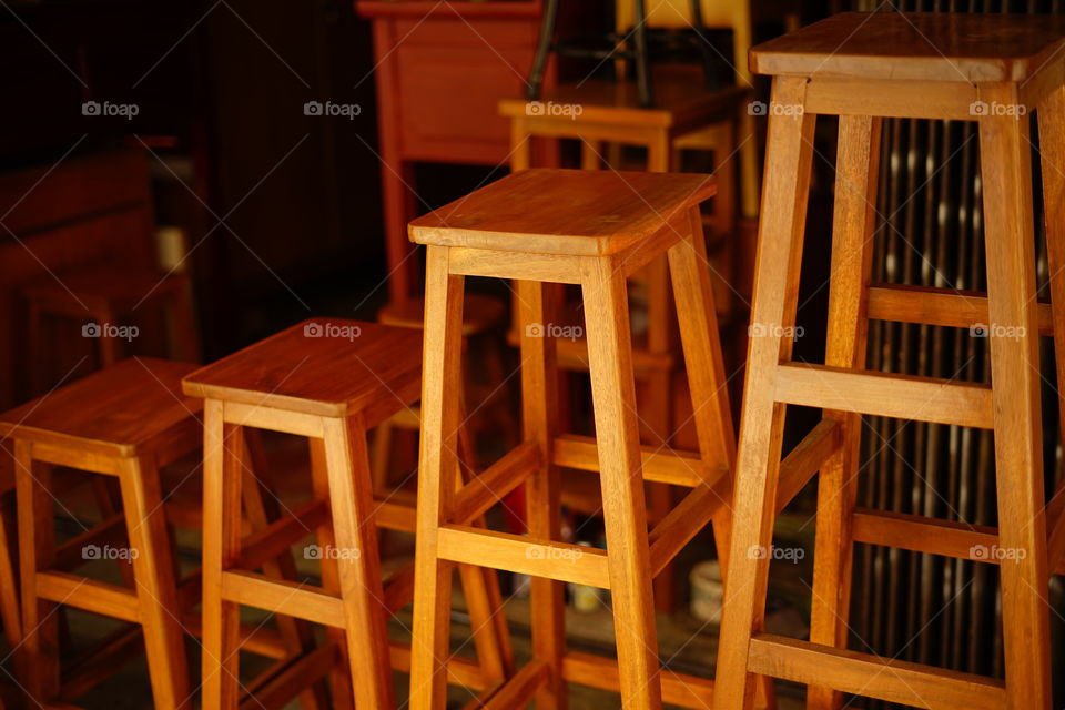 the stools