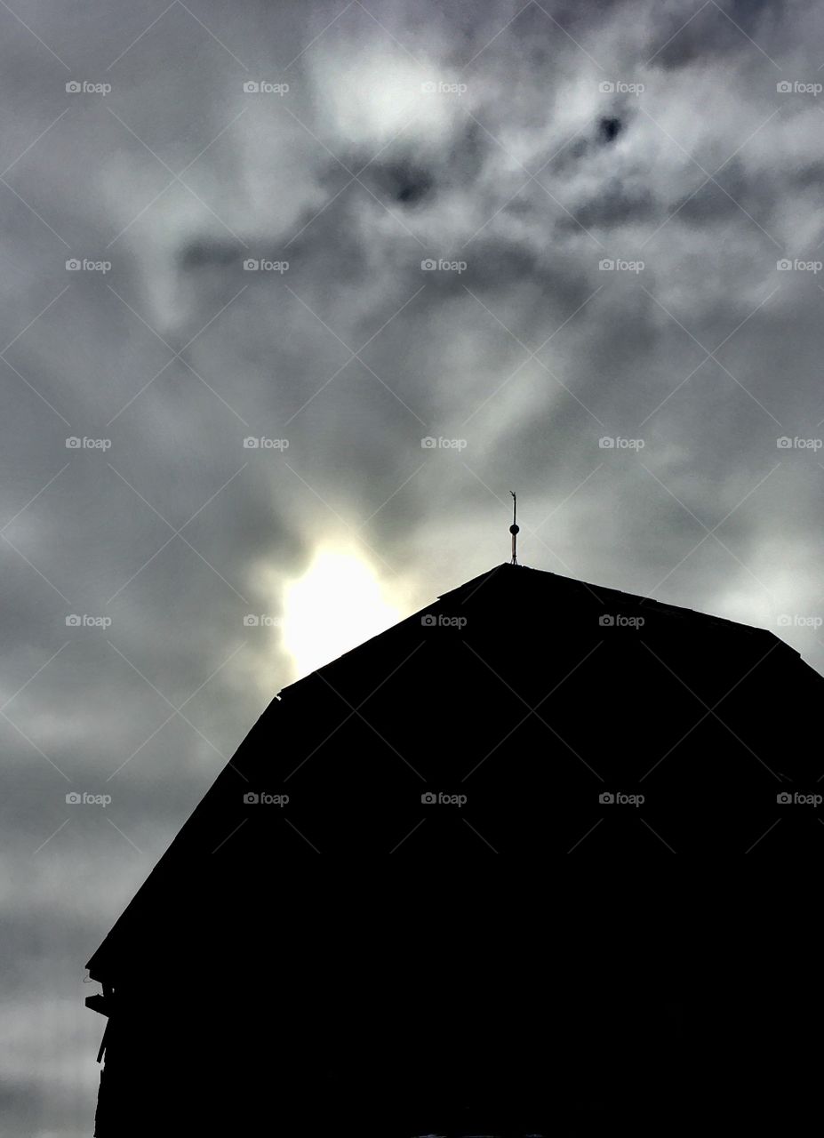 Barn shadows 