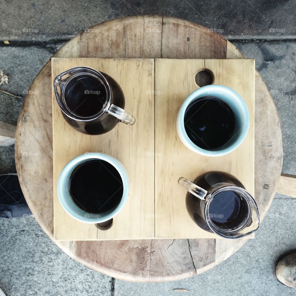 Coffee for two. Yin & yang.