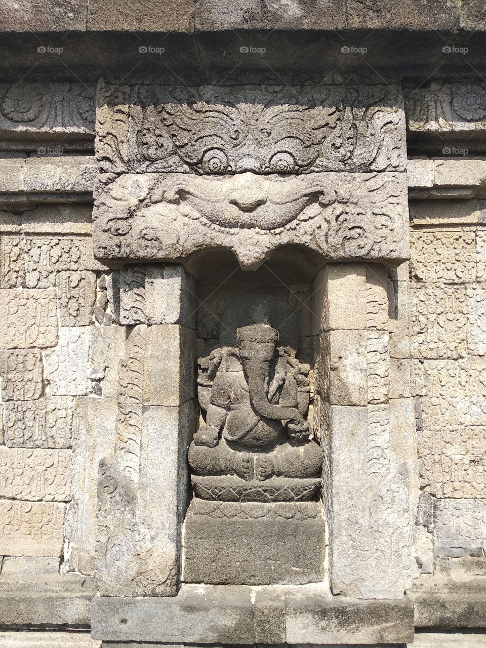 Ganesha Statue at Javanese Temple