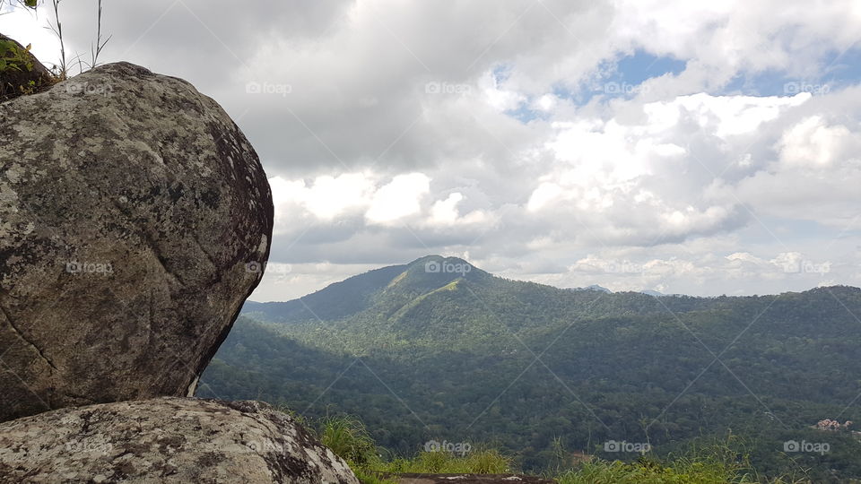 The big rock with a stunning view.