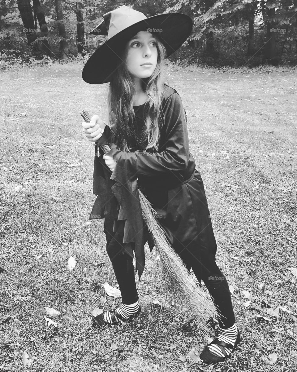 Happy Halloween from the little witch