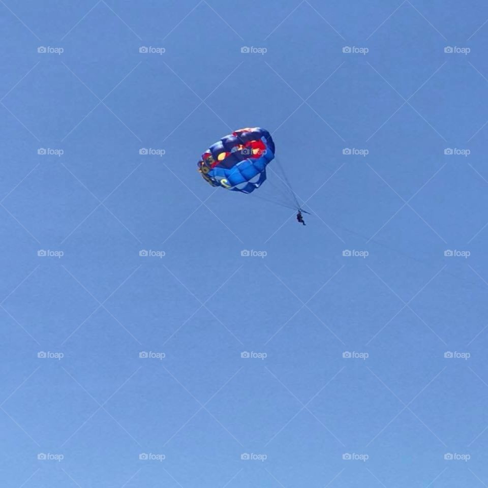 Paragliding at Orange Beach 